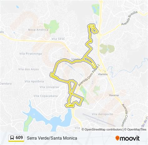 horário do 646 milho branco|Rota da linha 609: horários, paradas e mapas .